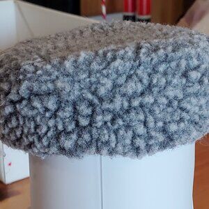 Madeline Winter Grey Pill Box Hat